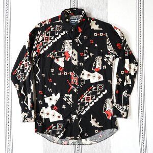 Vintage Wrangler Cowboy Cut Western Shirt | 15 1/2 - 33